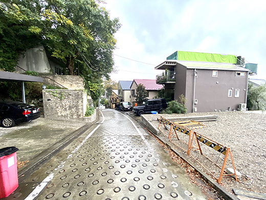 前面道路