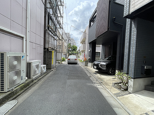 前面道路