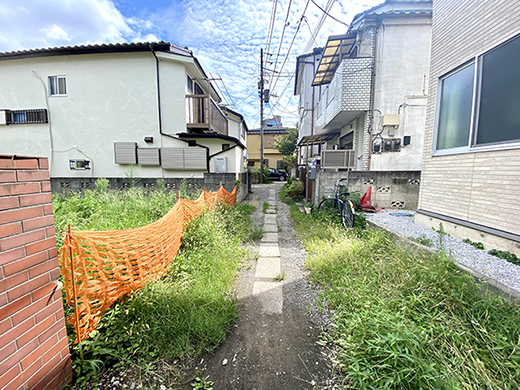 前面道路
