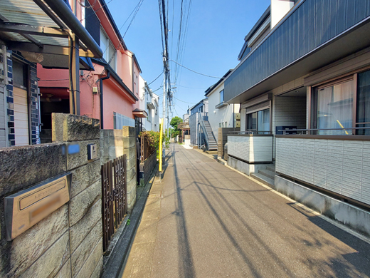 前面道路