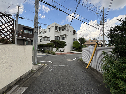 前面道路