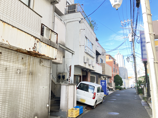 現地写真(古屋有り・東南側より)