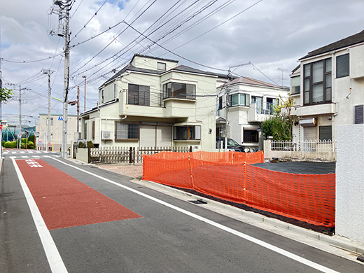 前面道路