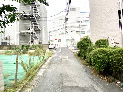 前面道路