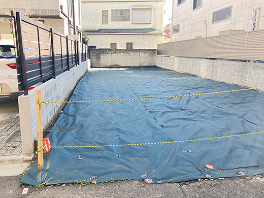 現地写真(北西西側から)