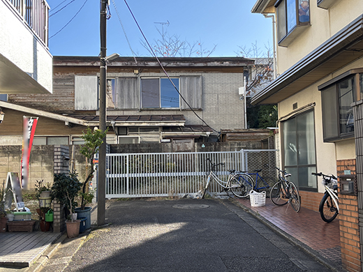 前面道路