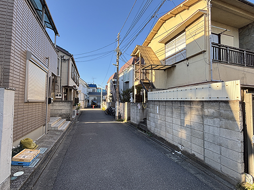 前面道路