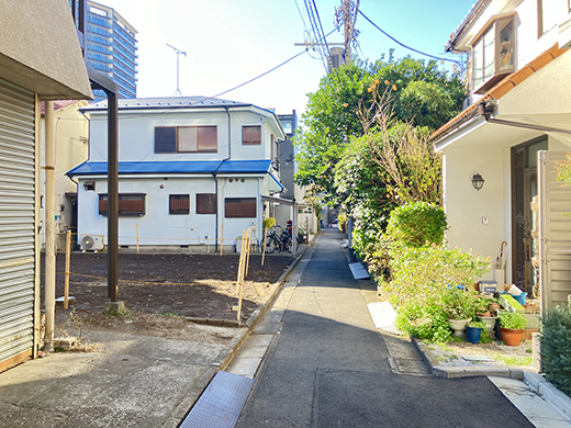 前面道路