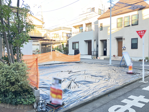 現地写真(南西側から)