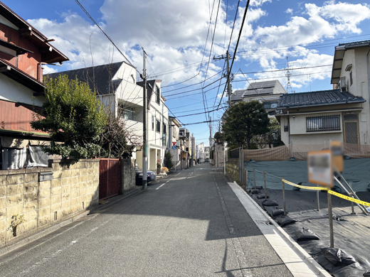 前面道路