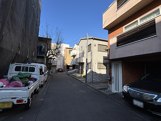 前面道路