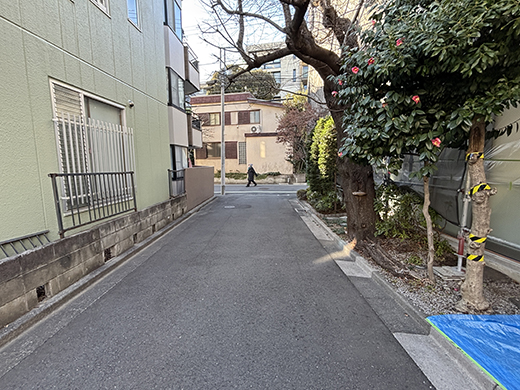 前面道路
