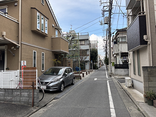 前面道路
