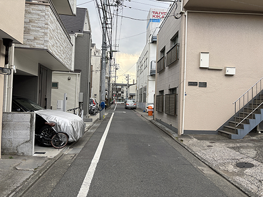 前面道路