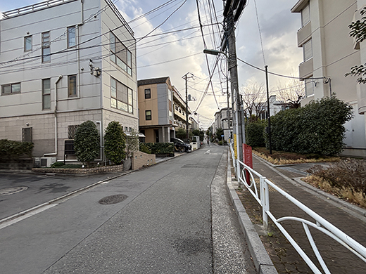 前面道路