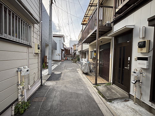 前面道路