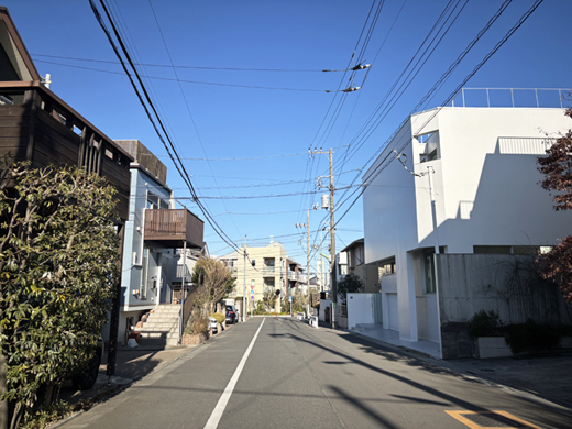 前面道路