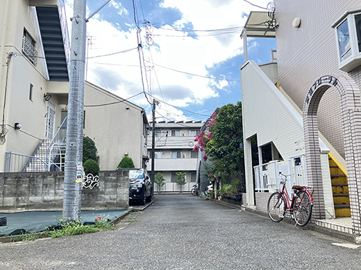 前面道路
