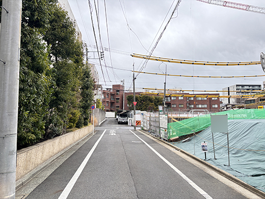 前面道路