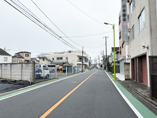 前面道路