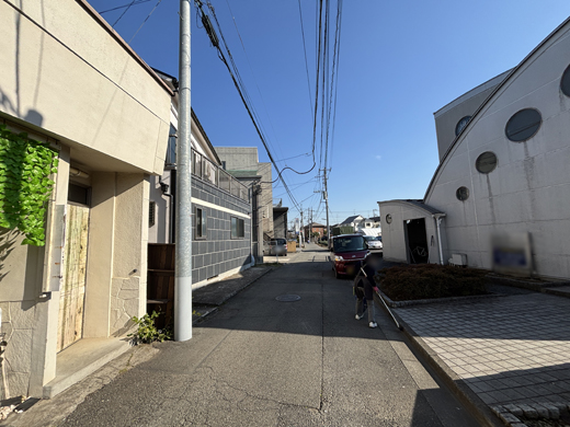 前面道路