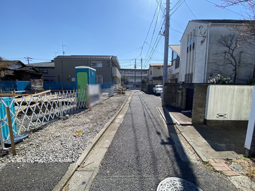 前面道路