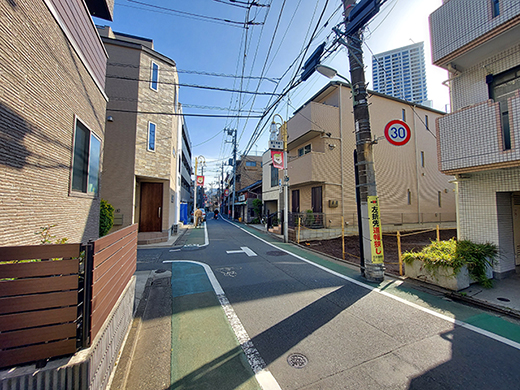 前面道路