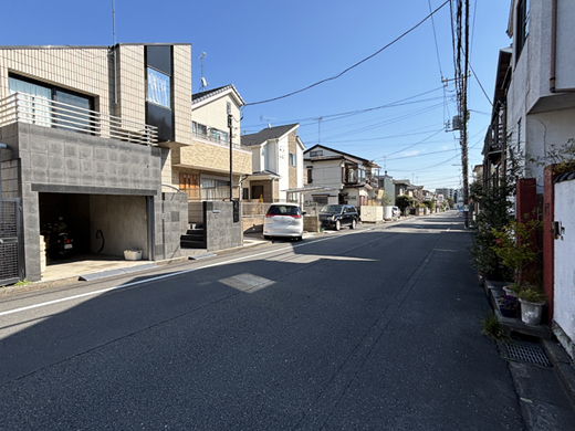 前面道路