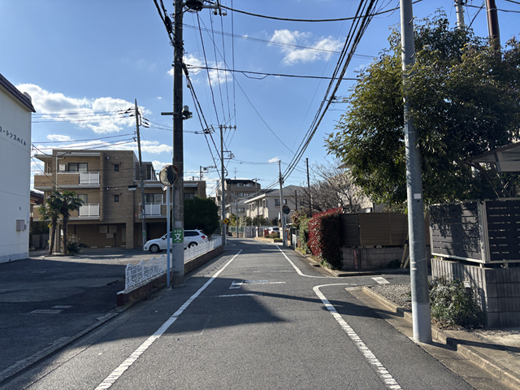 前面道路