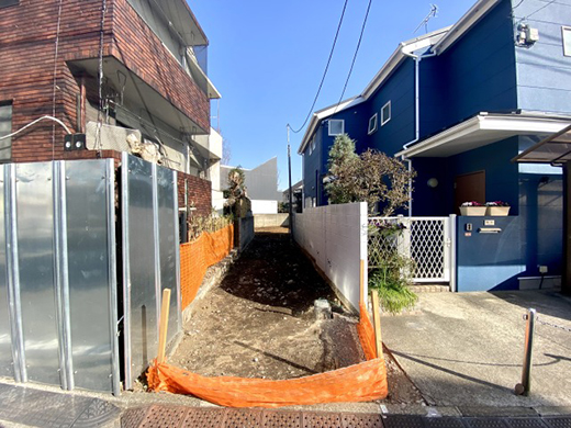 路地状部分