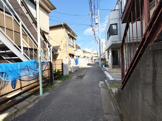 前面道路
