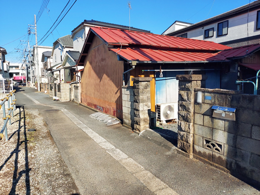 前面道路