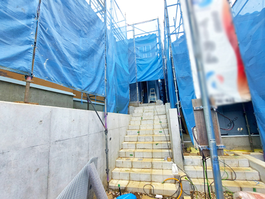 外観(建築中)