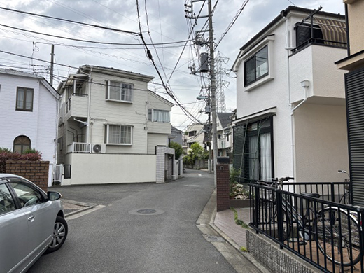 前面道路