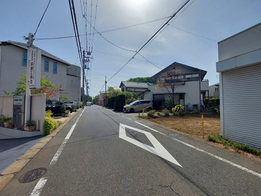 前面道路