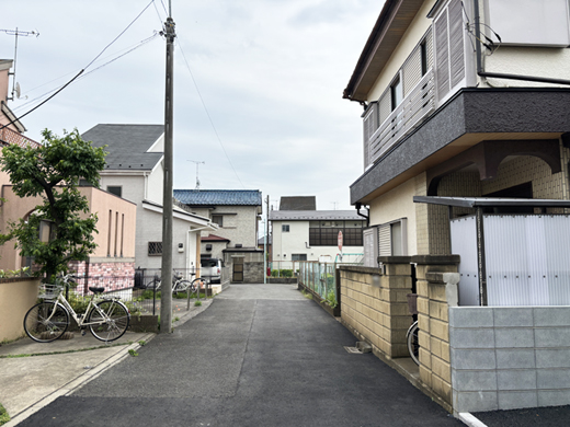 前面道路