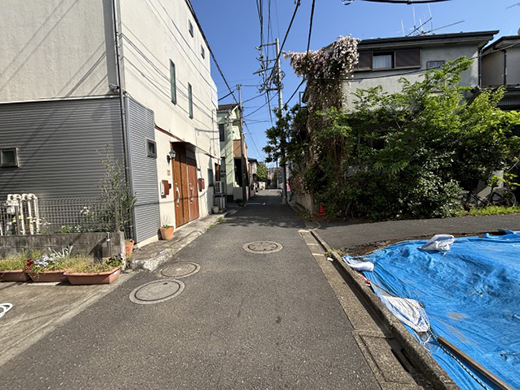 前面道路