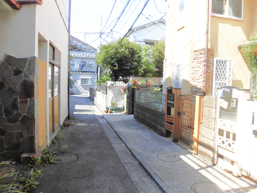 前面道路