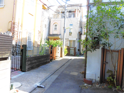 前面道路