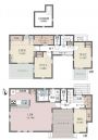 参考プラン(建物面積99.37平米・建物価格2330万円)