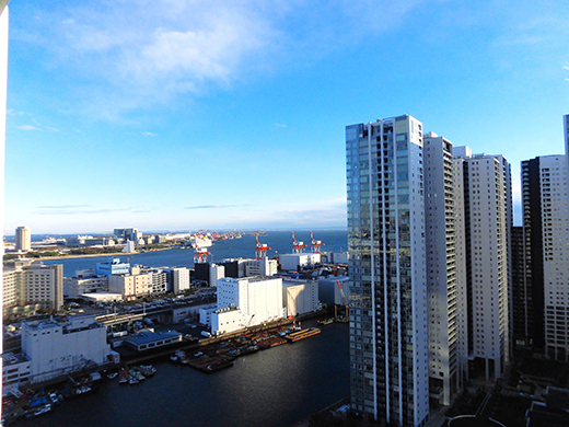 南側バルコニー