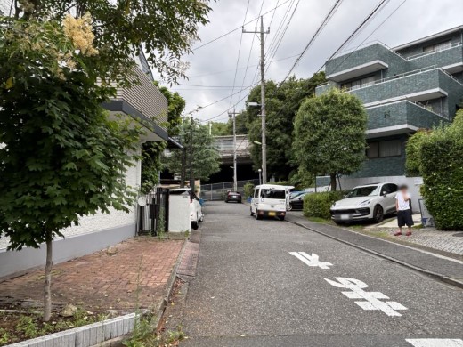 前面道路