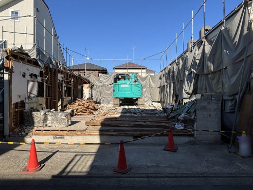 現地写真(解体中)