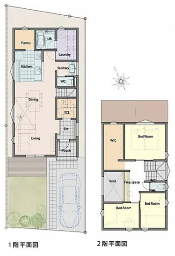 参考プラン(建物面積101.84平米・建物価格5082万円(税込))
