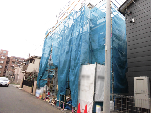 外観(建築中)