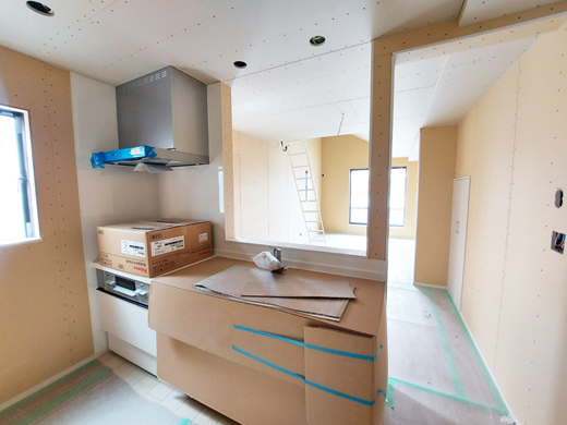 キッチン(建築中)
