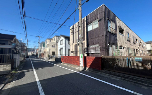 前面道路