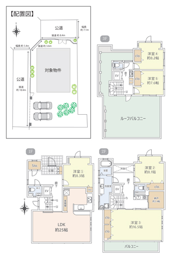間取図・配置図