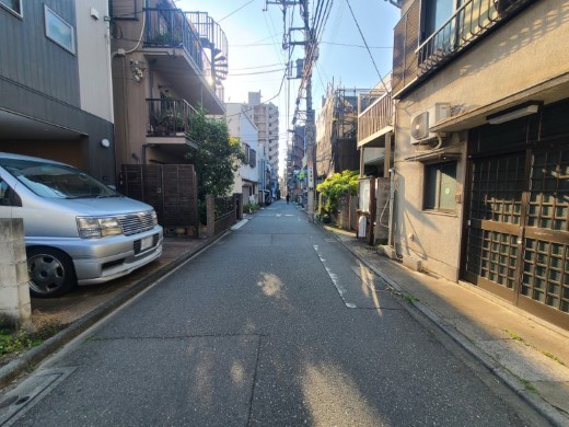 前面道路
