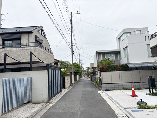 前面道路